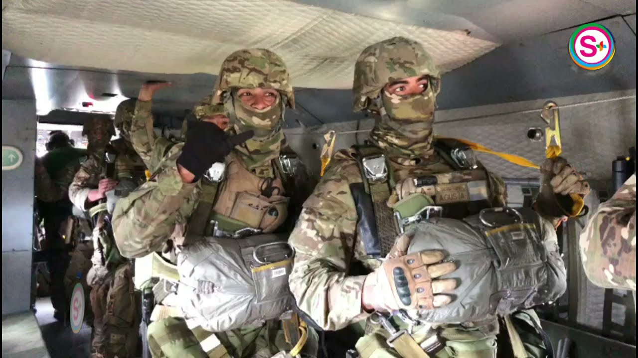 Paracaidistas del Ejército Argentino en Jujuy