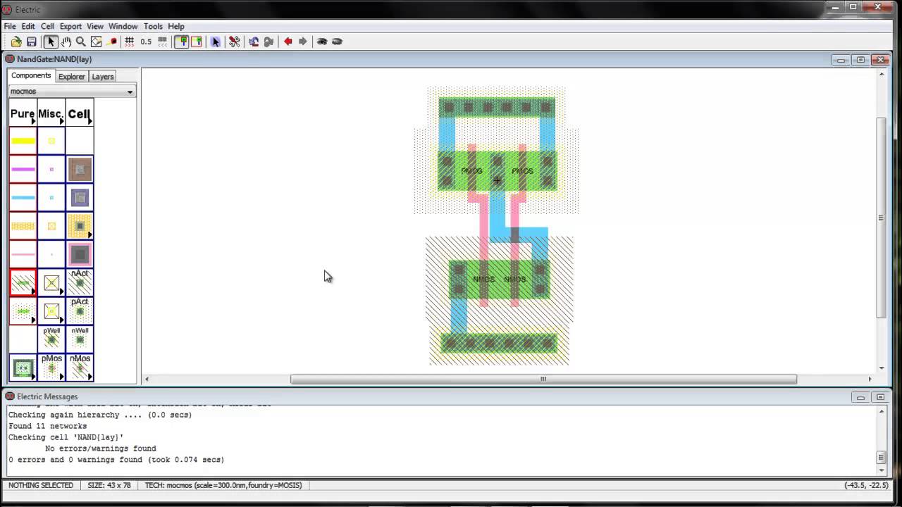 Backend Lab 3 : NAND Gate