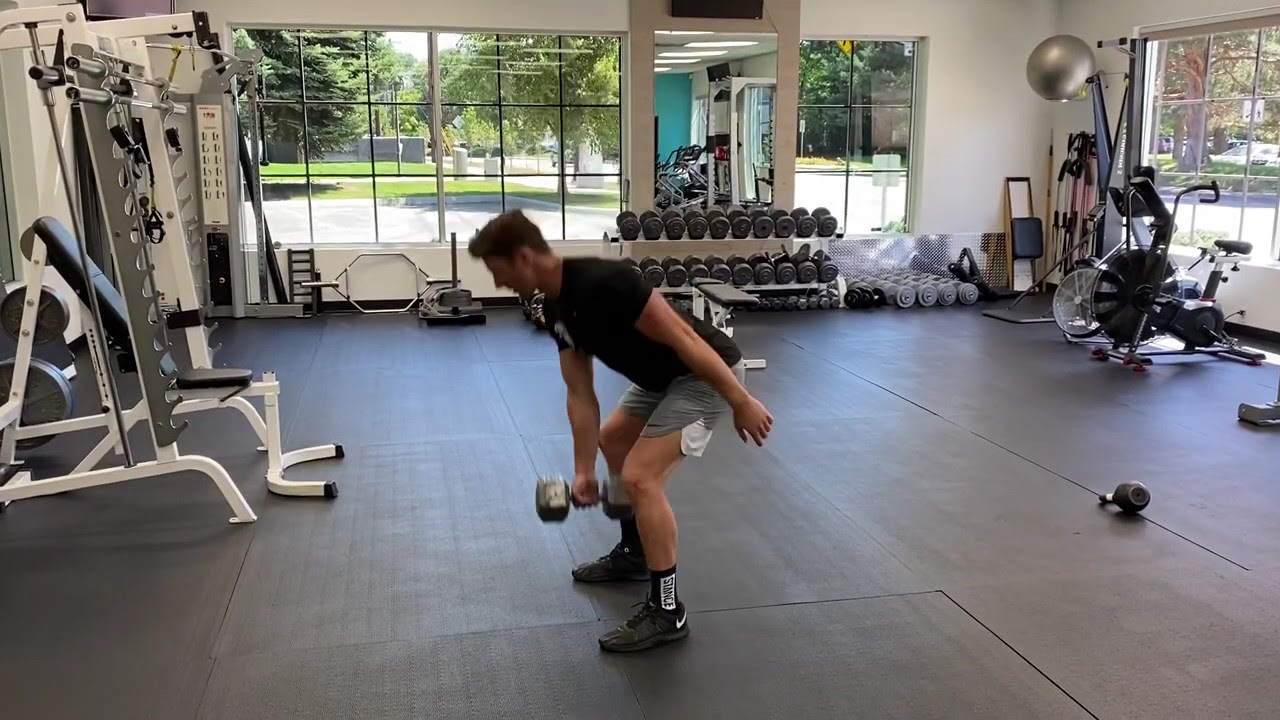Alternate Single Arm Dumbbell Deadlift