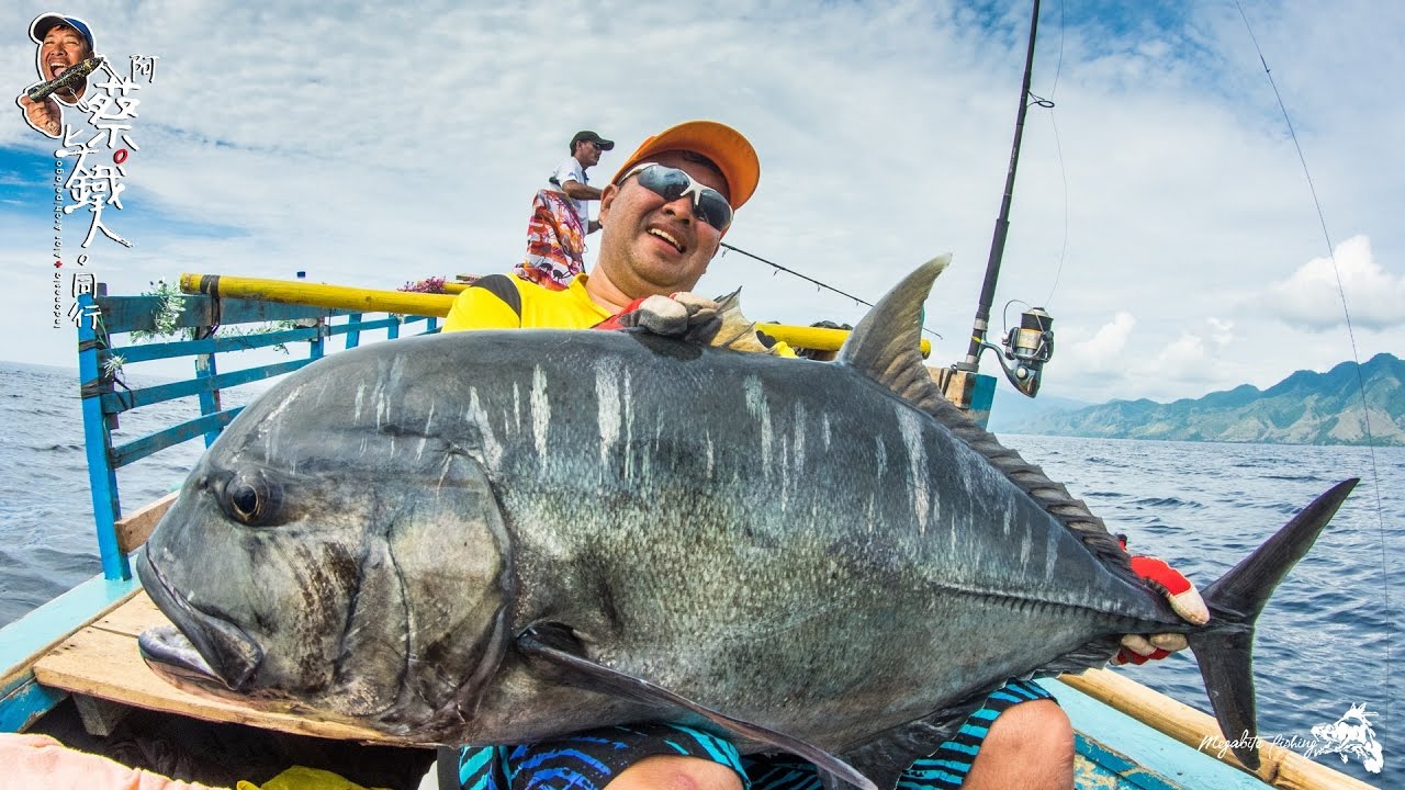 Big GT Popper Fishing giant GT at Indonesia Alor-阿蔡好钓之水滚篇