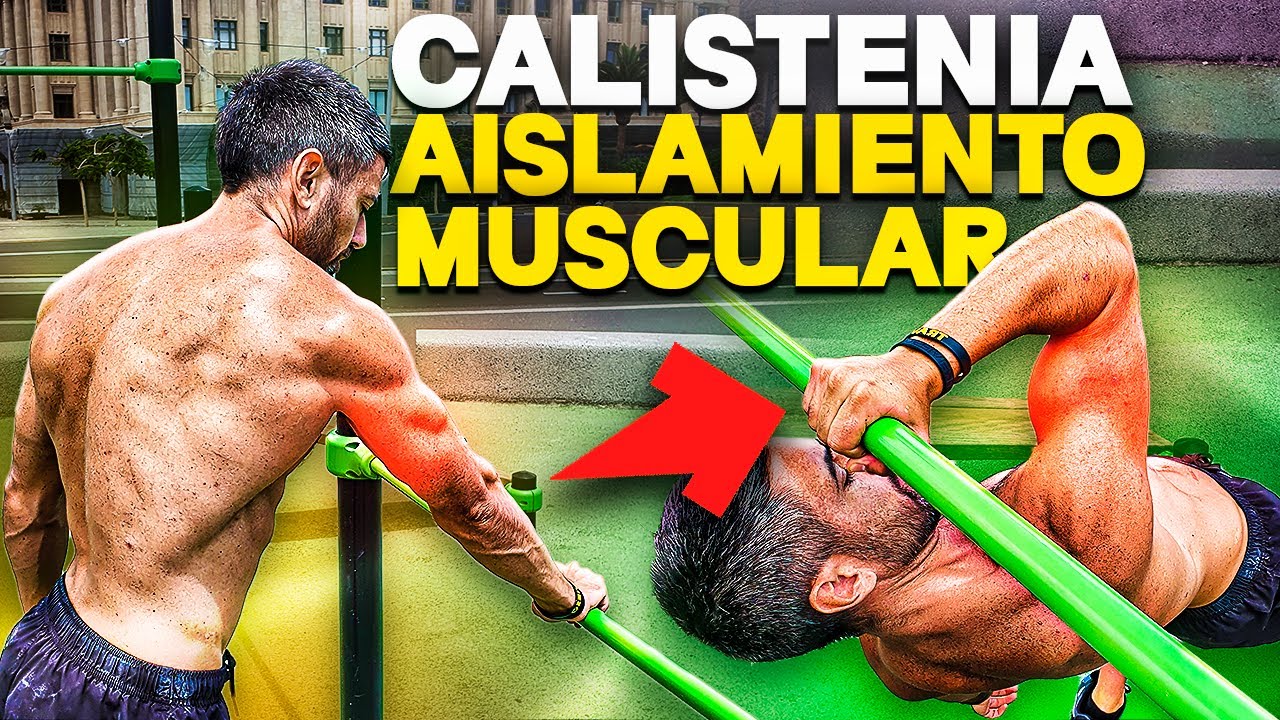TRABAJA CADA MÚSCULO POR SEPARADO CON EJERCICIOS DE CALISTENIA