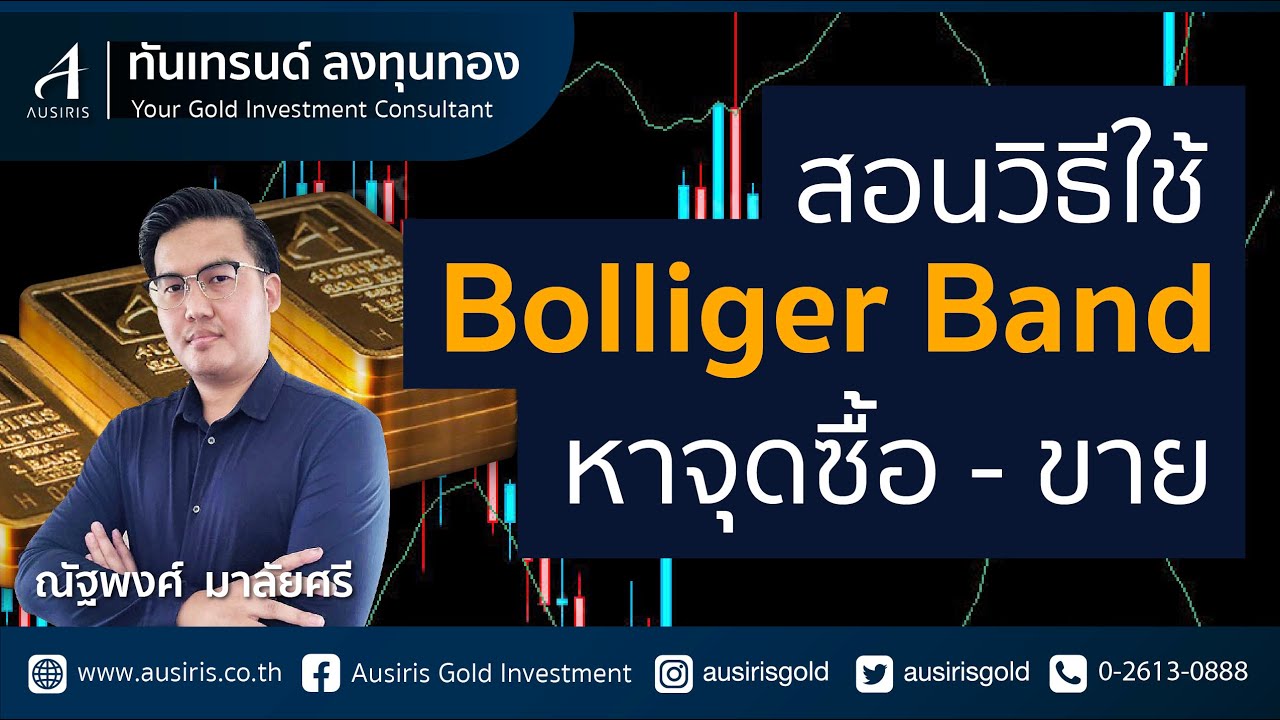 สอนวิธีใช้ Bolliger Band หาจุดซื้อ - ขาย l วิเคราะห์ราคาทอง l วิเคราะห์ทอง l วิเคราะห์กราฟราคาทอง