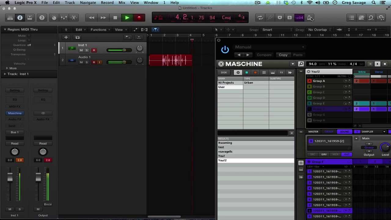 Tutorial: How to Record Maschine Audio into Logic X