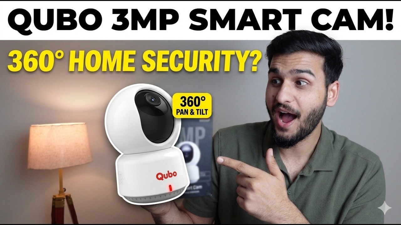 Is This the BEST Budget Security Cam? | 🛡️ Qubo Smart Cam 360 Review