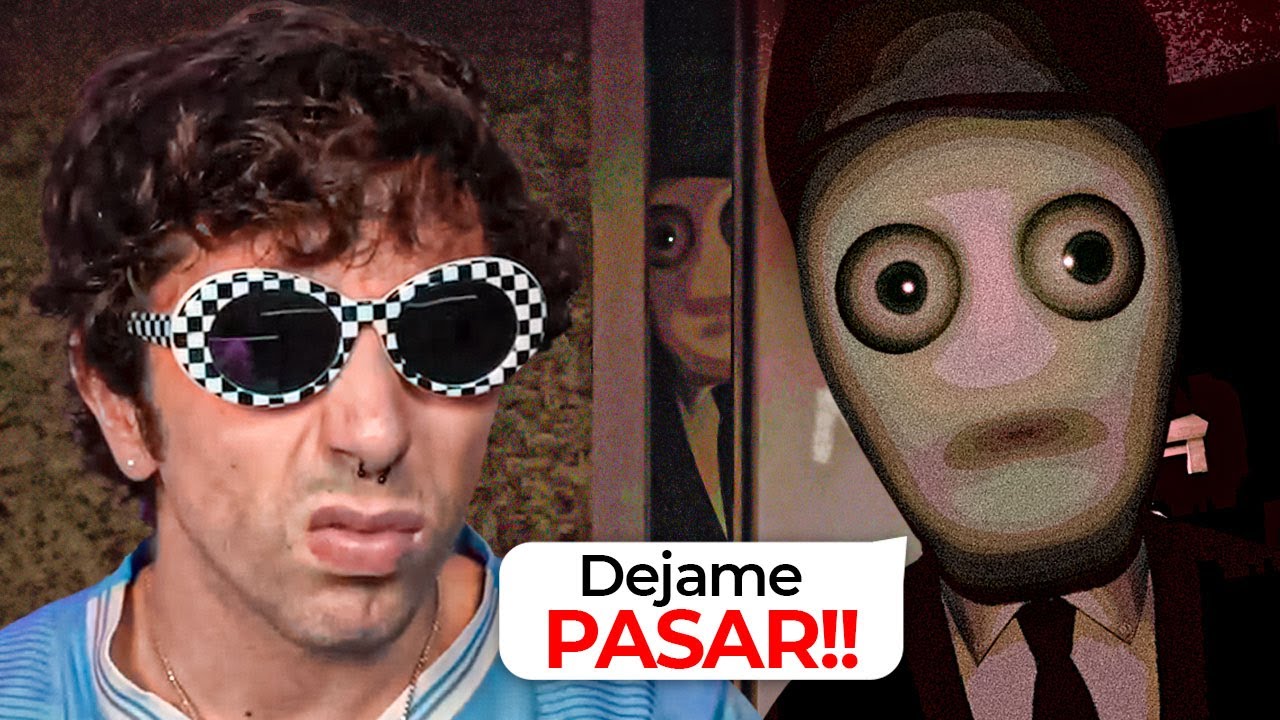alguien muy raro quiere entrar a mi casa 😐