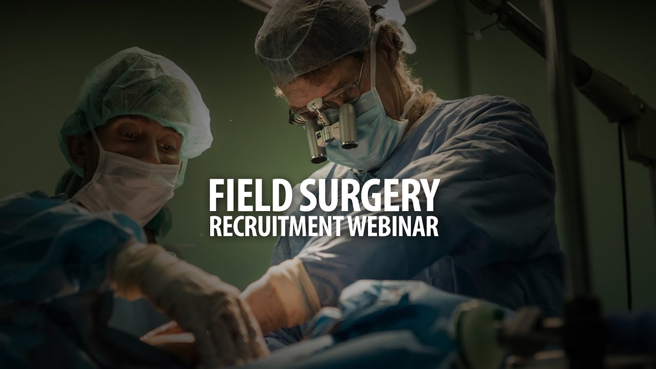 Field Surgery: Recruitment Webinar