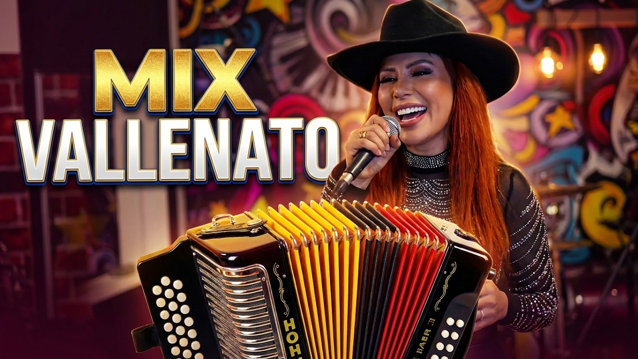 Milena Zárate y Los Colochos del Vallenato - Mix Cumbia Vallenata  Amor y Fiesta 💃❤️