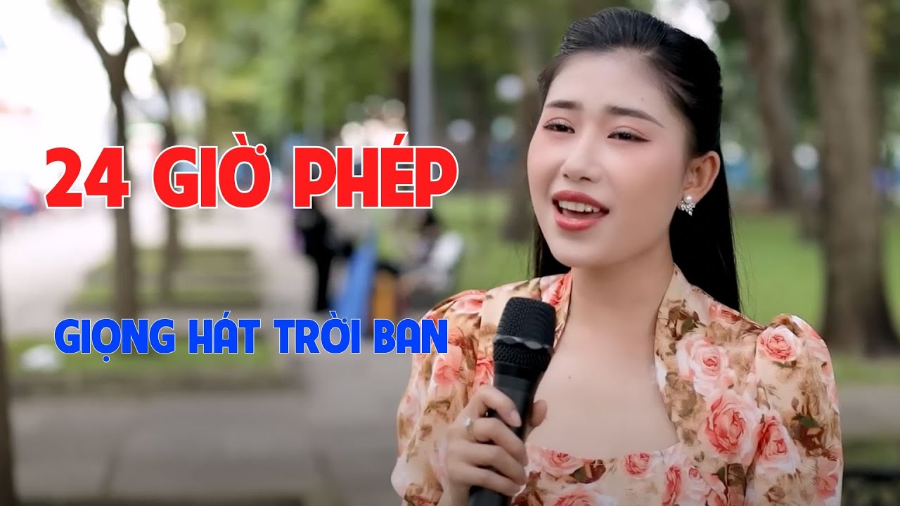 24 Giờ Phép - Em Gái Hát Bolero Đường Phố Cực Phiêu Càng Nghe Càng Thấy Mê Say Lạ Lùng - Mộc Anh