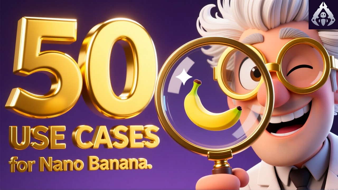 50 Use Cases for Nano Banana (Gemini 2.5 Flash Image Model)