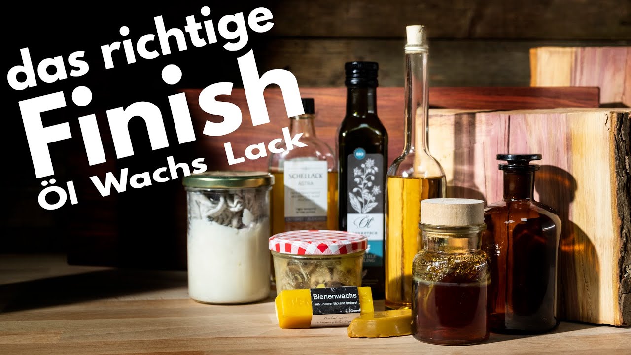 Öl, Wachs, Lack, Seife - so geht die richtige Oberfläche für Massivholz