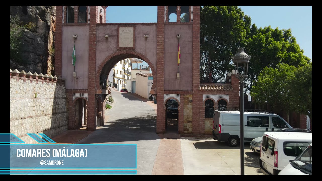 Vista a&eacute;rea Comares (M&aacute;laga) (SAM DRONE - Filmaci&oacute;n Extrema)