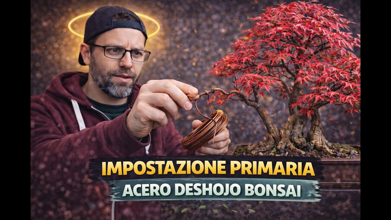IMPOSTAZIONE PRIMARIA ACERO DESHOJO BONSAI