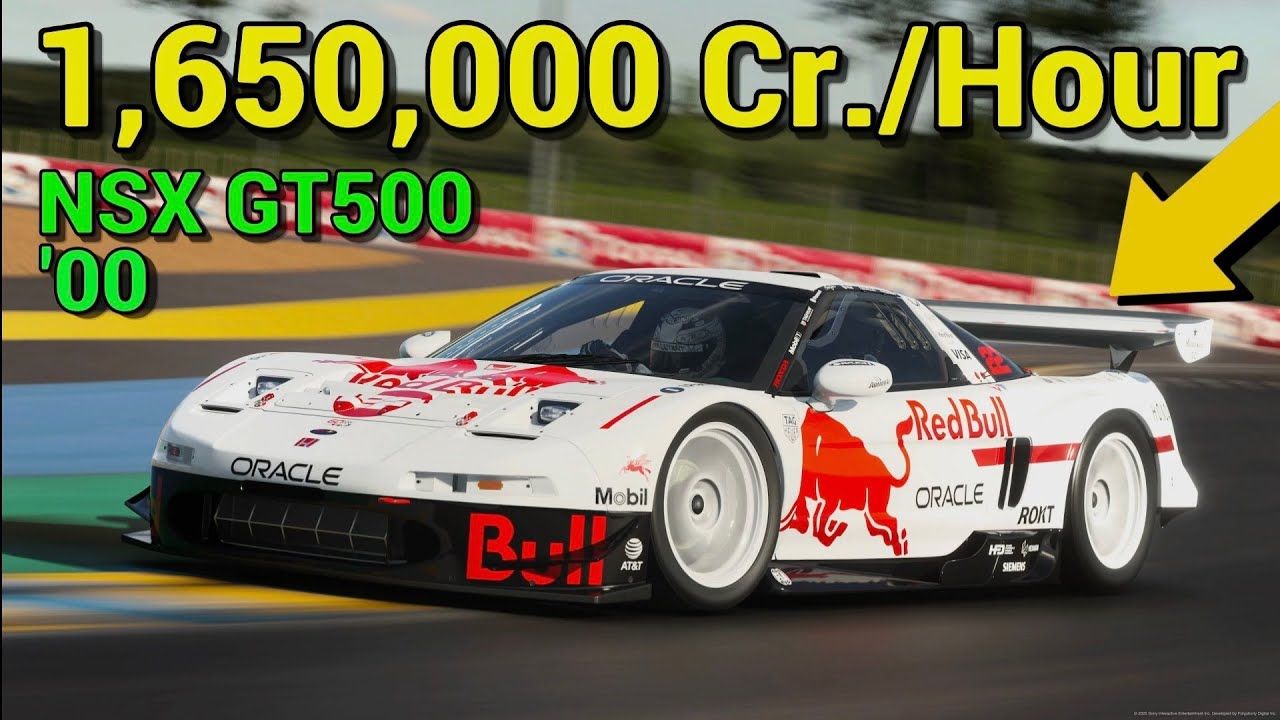 FAST & EASY Money Method | Honda NSX GT500 '00 | Gran Turismo 7 Update 1.58