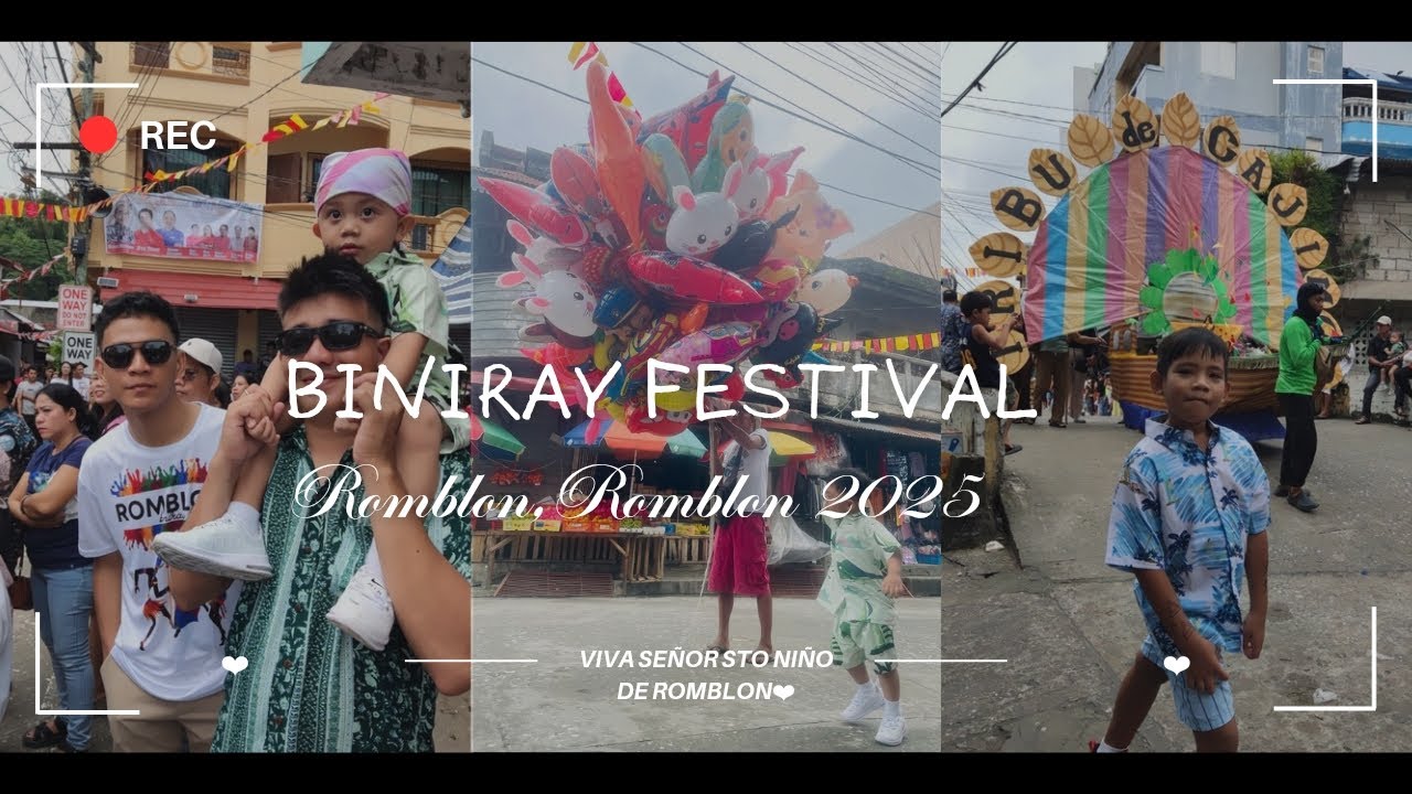 Biniray Festival 2025 Romblon |Parade ||DenVlogs