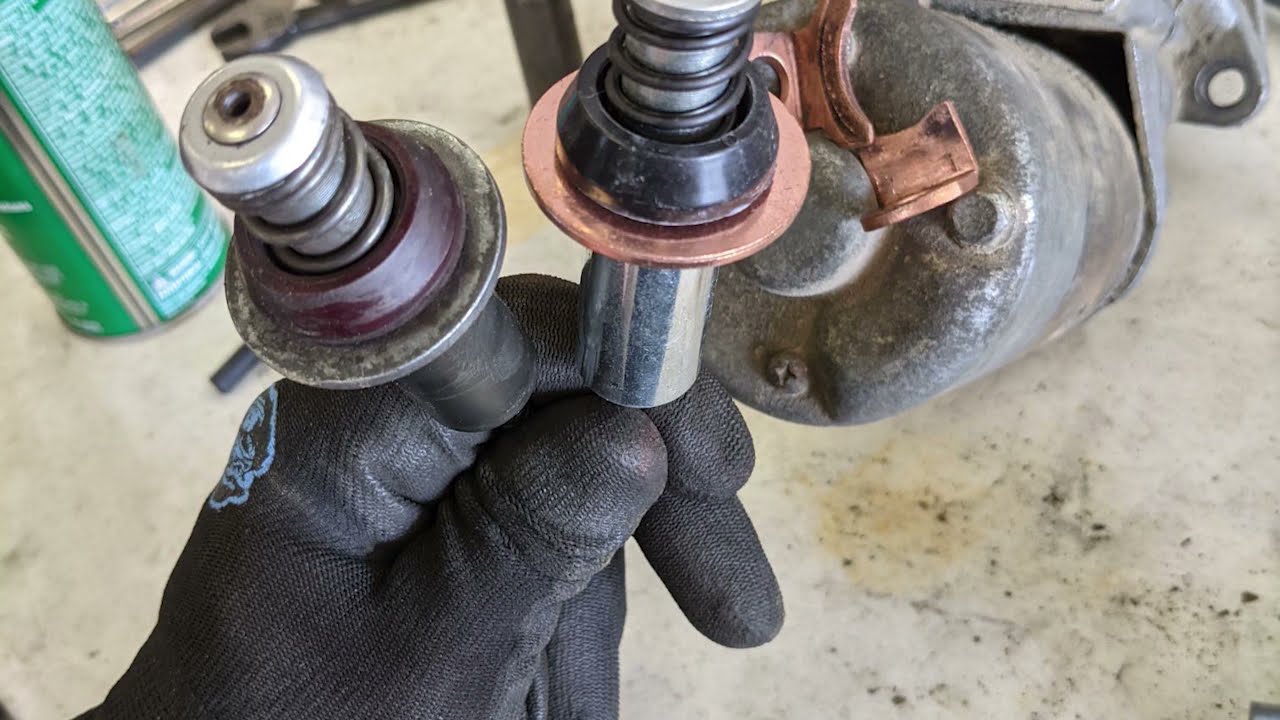Battery cable replacement and starter rebuild on a 12 valve Cummins