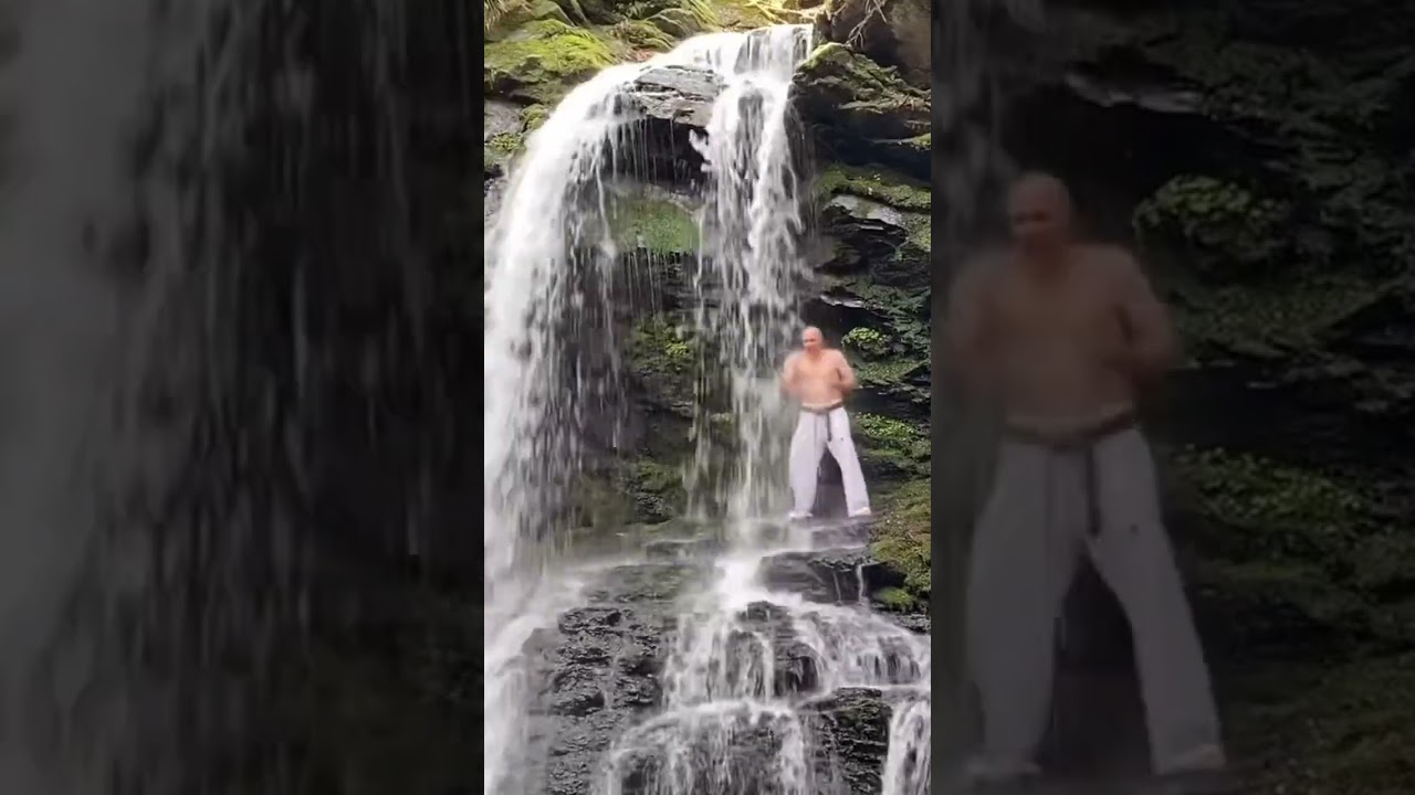 #kyokushin #shinkyokushin #karate #waterfall #training #shorts #shortsvideo