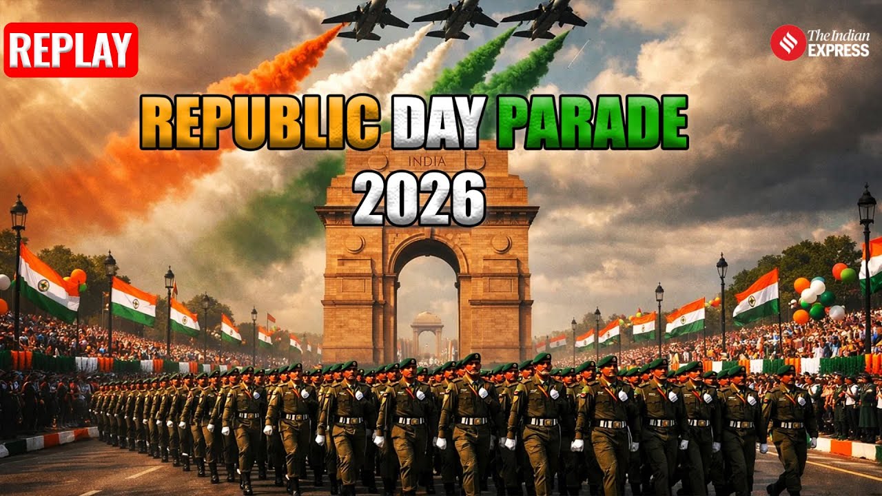 REPLAY | 26 Jan 2026 Republic Day Parade | Indian Army | Indian Air Force | Indian Navy |
