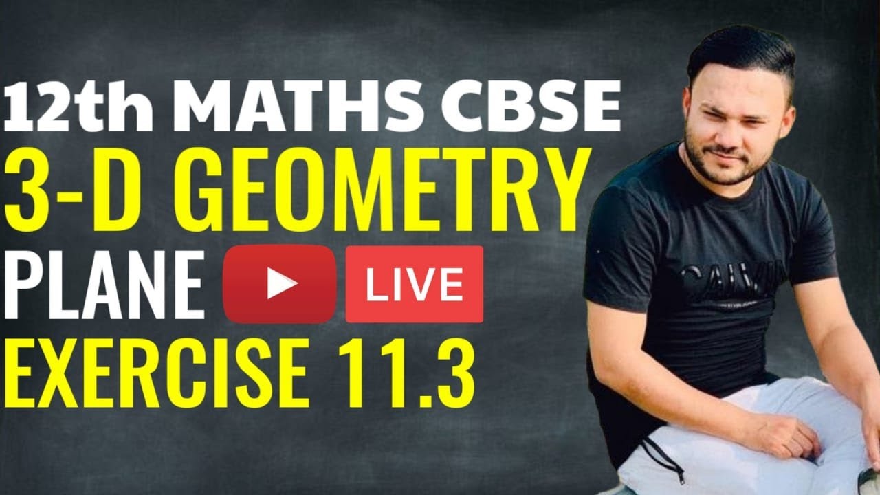 3 - Dimensional GEOMETRY  L-5 |  Ex 11.3 Q1 TO Q8 | Term 2 | NCERT CBSE  Chapter 11 | CLASS 12TH