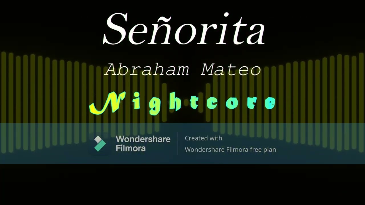 Señorita - Abraham Mateo (Nightcore)
