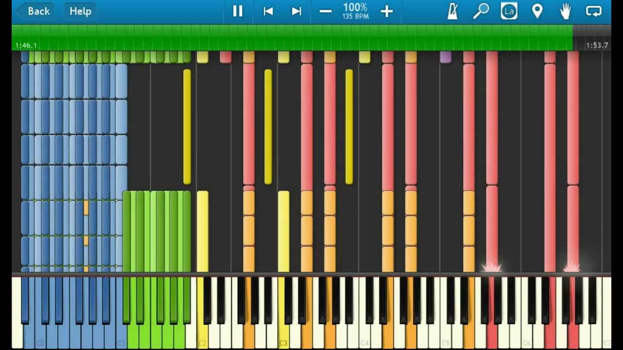 Synthesia: rainbow tylenol black (birthday special)