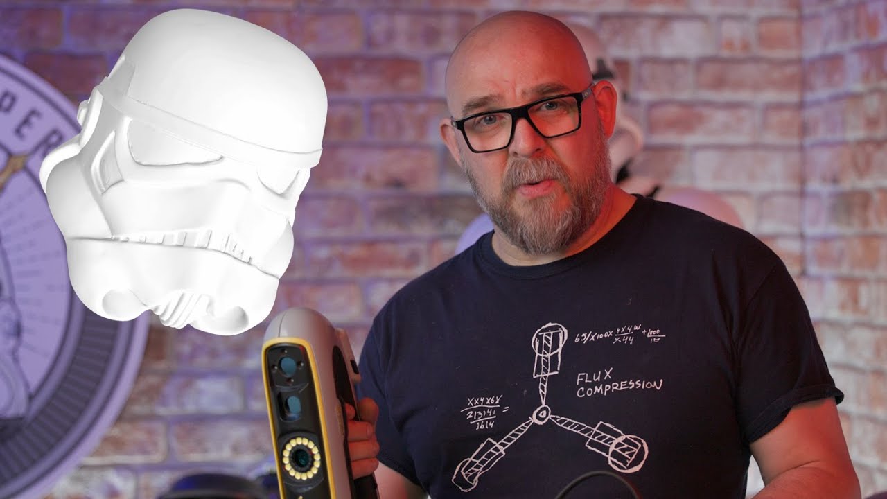 3D Scanning Lineage Stormtrooper Armour - RS Prop Masters
