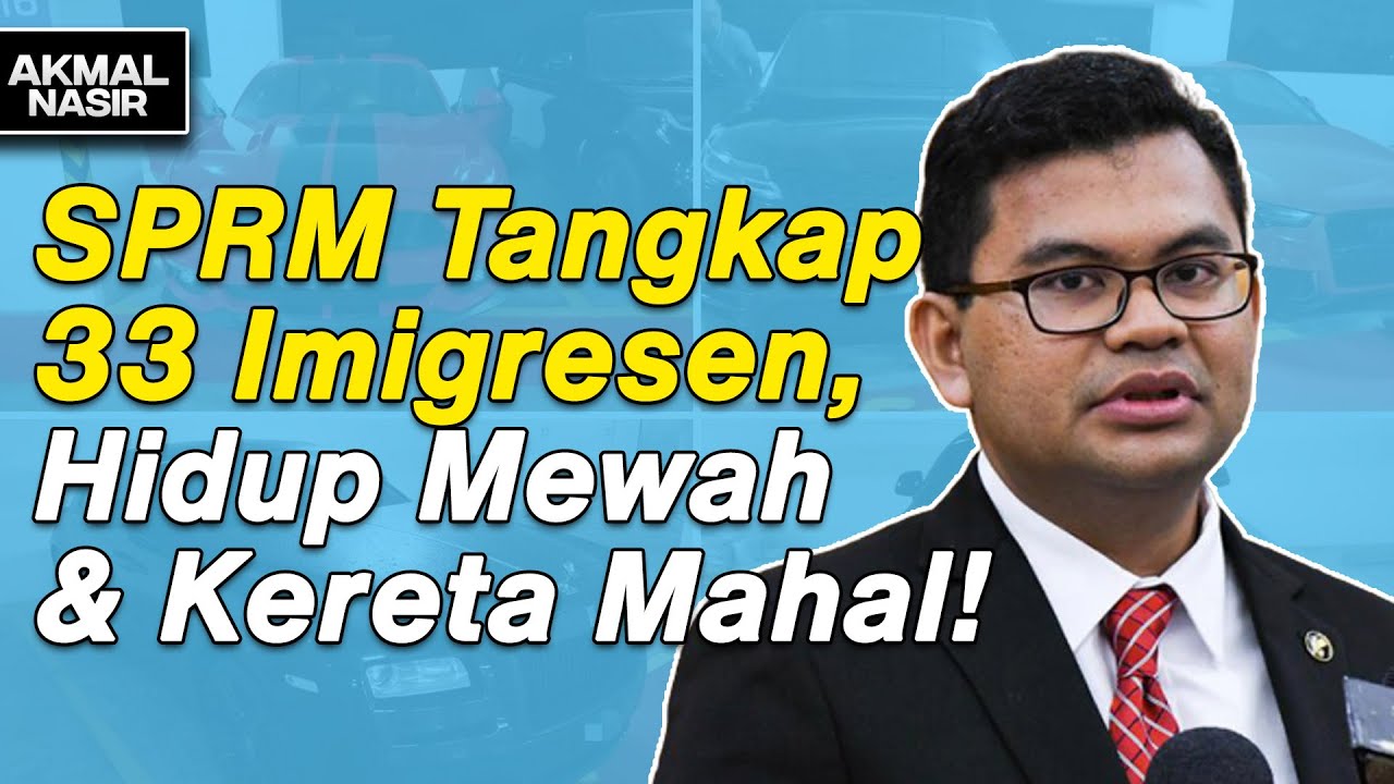 SPRM Tangkap [33] Anggota Imigresen Hidup Mewah & Kereta Mahal!? Sidang Media #ParlimenJB