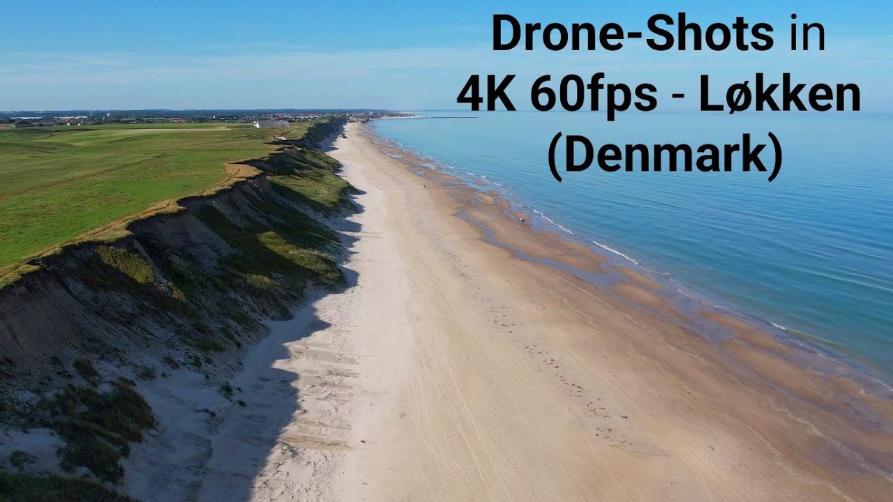 Drone-Shots in 4K 60fps - L&oslash;kken (Denmark)
