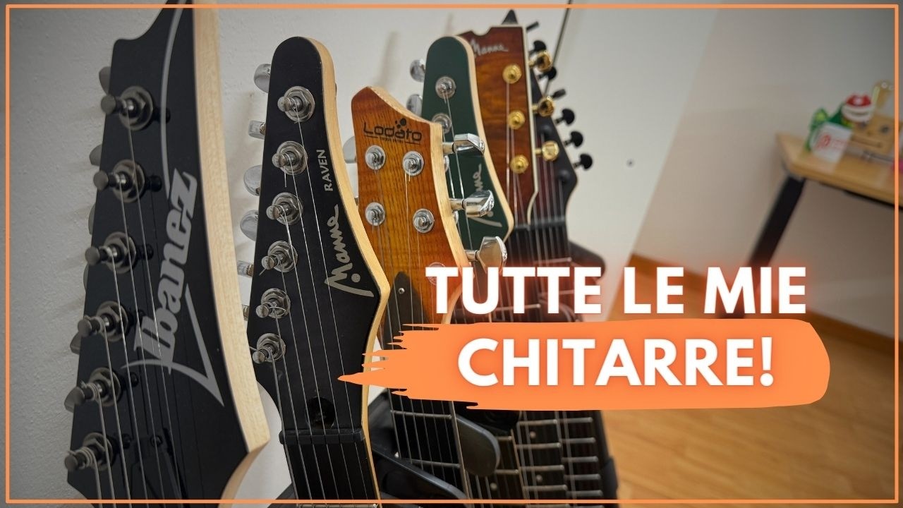 QUALE CHITARRA PREFERISCI? Ti faccio vedere le mie chitarre elettriche!