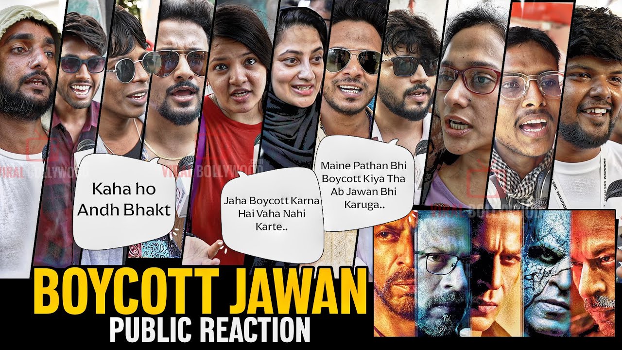 Jawan को Boycott करेंगे - Public SAVAGE Reaction and Reply to Boycott Gang | Shahrukh Khan
