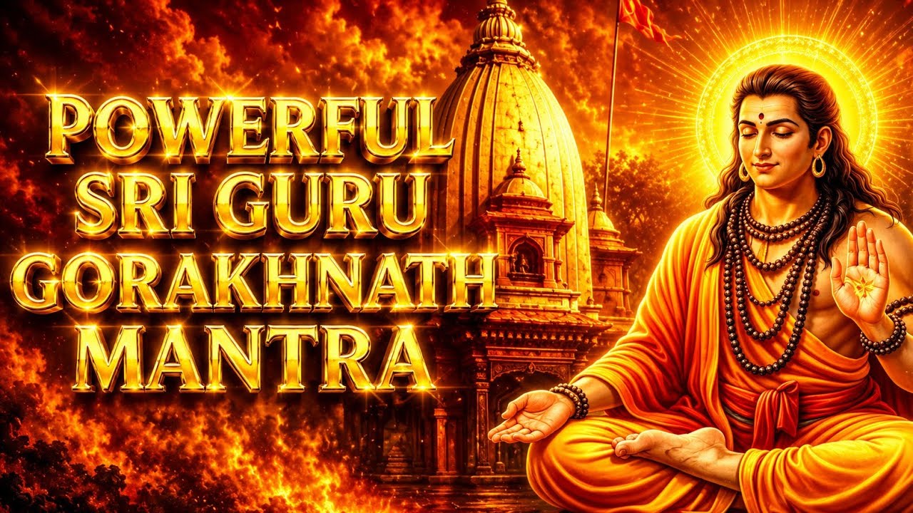 Sri Guru Goraknath Mantra Chanting | Removes Fear, Negativity & Obstacles