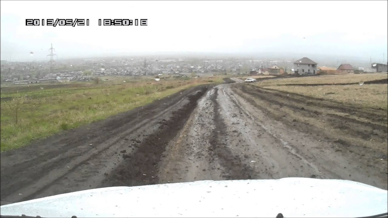 Зыково-Березовка объезд по полям в дождь на Tagaz Road partner