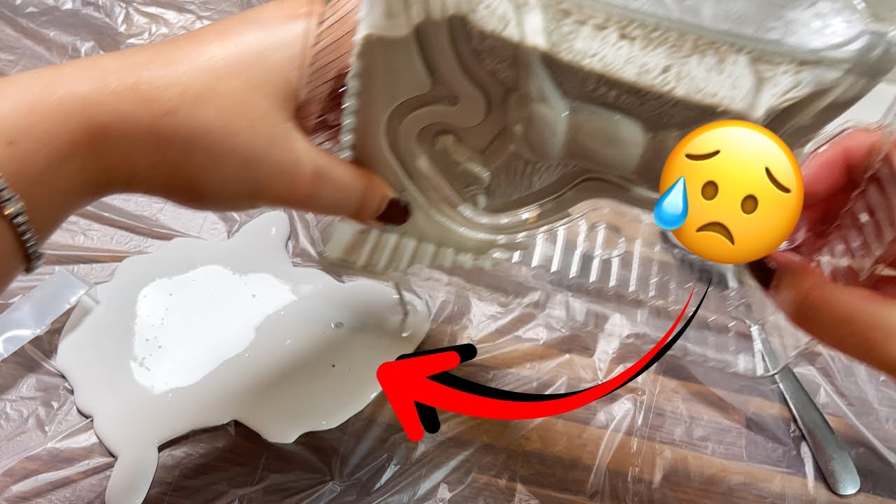 Ich (27) TESTE ein BASTELSET f&uuml;r 7-J&auml;hrige! | DIY GIPSFIGUREN