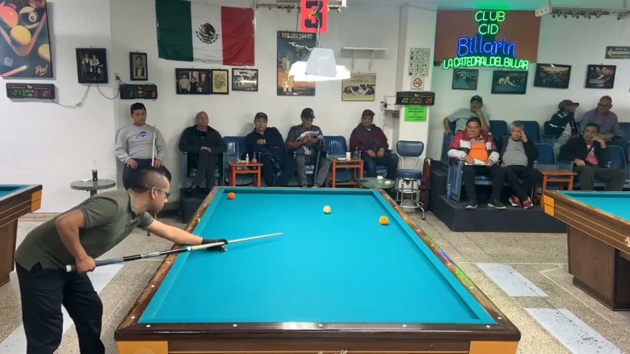Ubaldo Sánchez VS Silvino Ortega | Gran Final en La Catedral del Billar Club Cid Billarín .