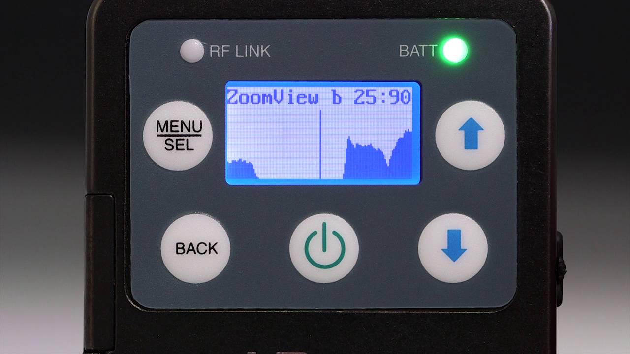 RF Spectrum Scanning with Lectrosonics LR Portable Wireless Microphone Receiver