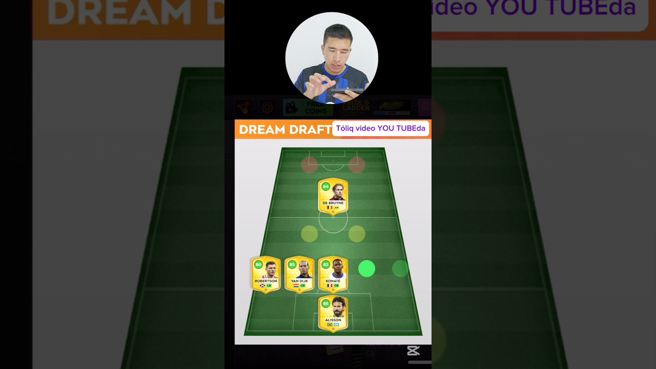 DLS25 DREAM DRAFT TEAM🤩🤩