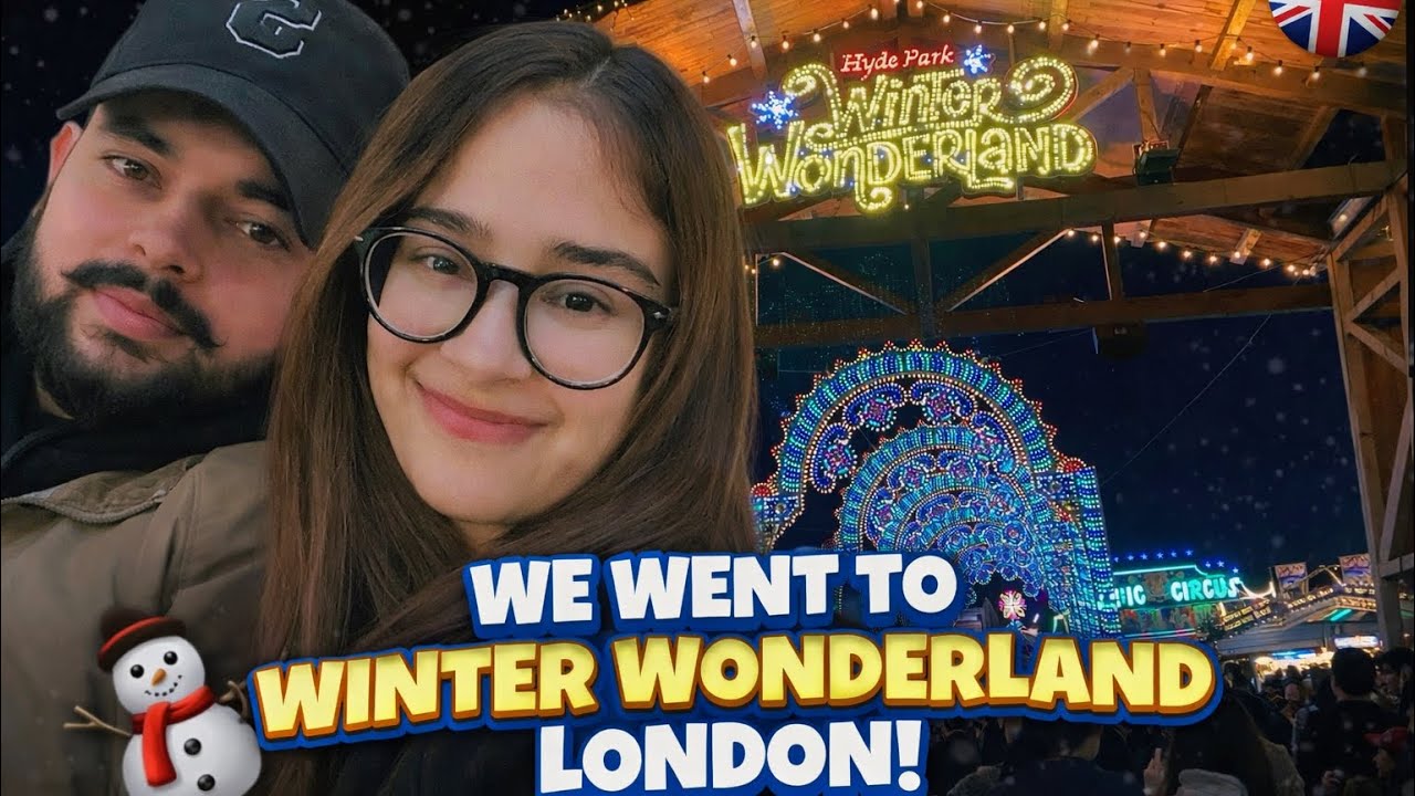 Winter Wonderland 🎡  of London, United Kingdom ❄️ 😍 || Hindi ☃️ 