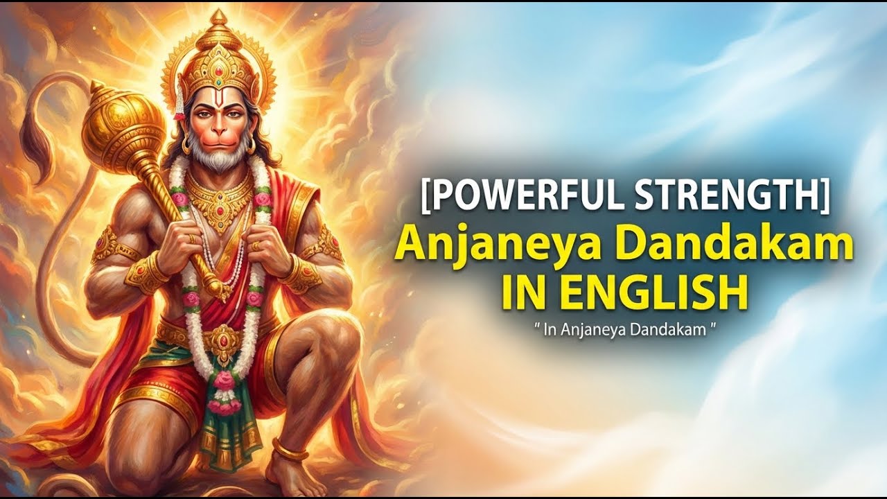 2026 Powerful Mantra For Protection | Anjaneya Dandakam In English | Listen Daily Courage & Peace