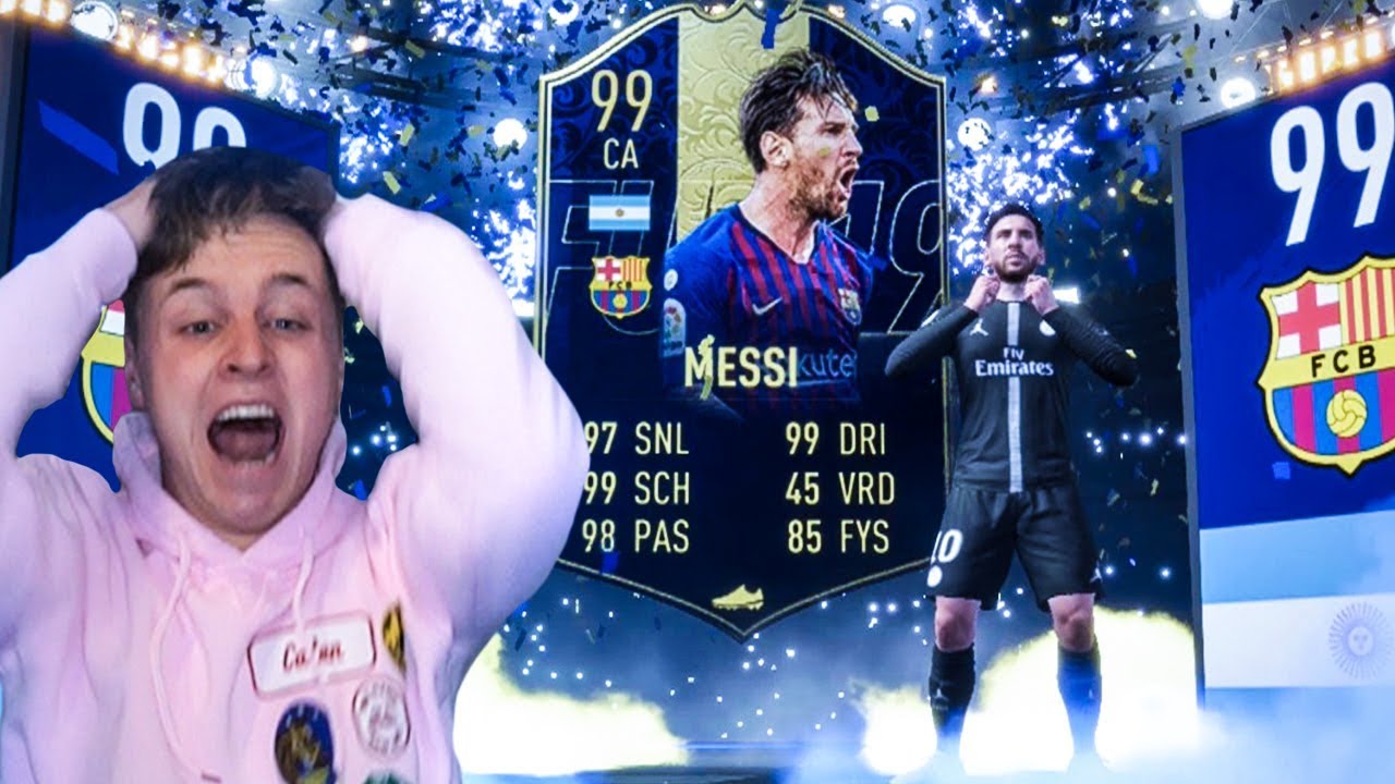 IK PACK 99 TOTY MESSI!