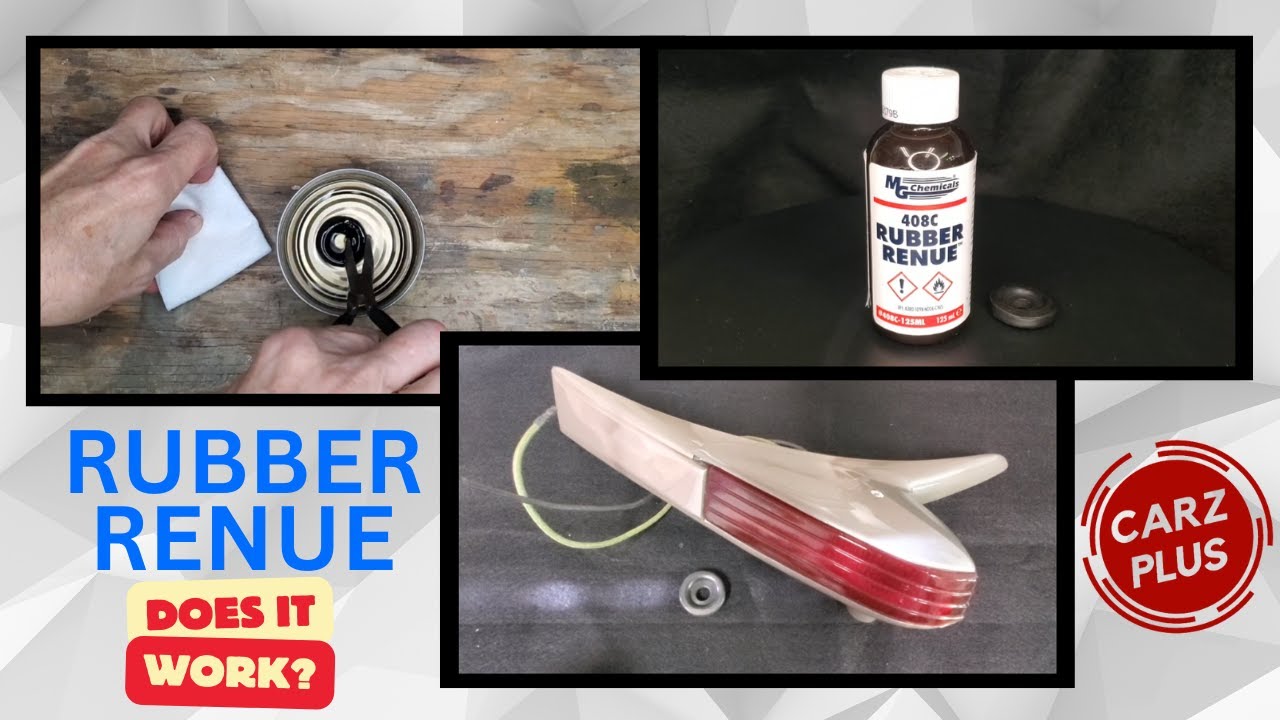 Rubber Renew Does it Work?   Small Rubber Parts Restoration