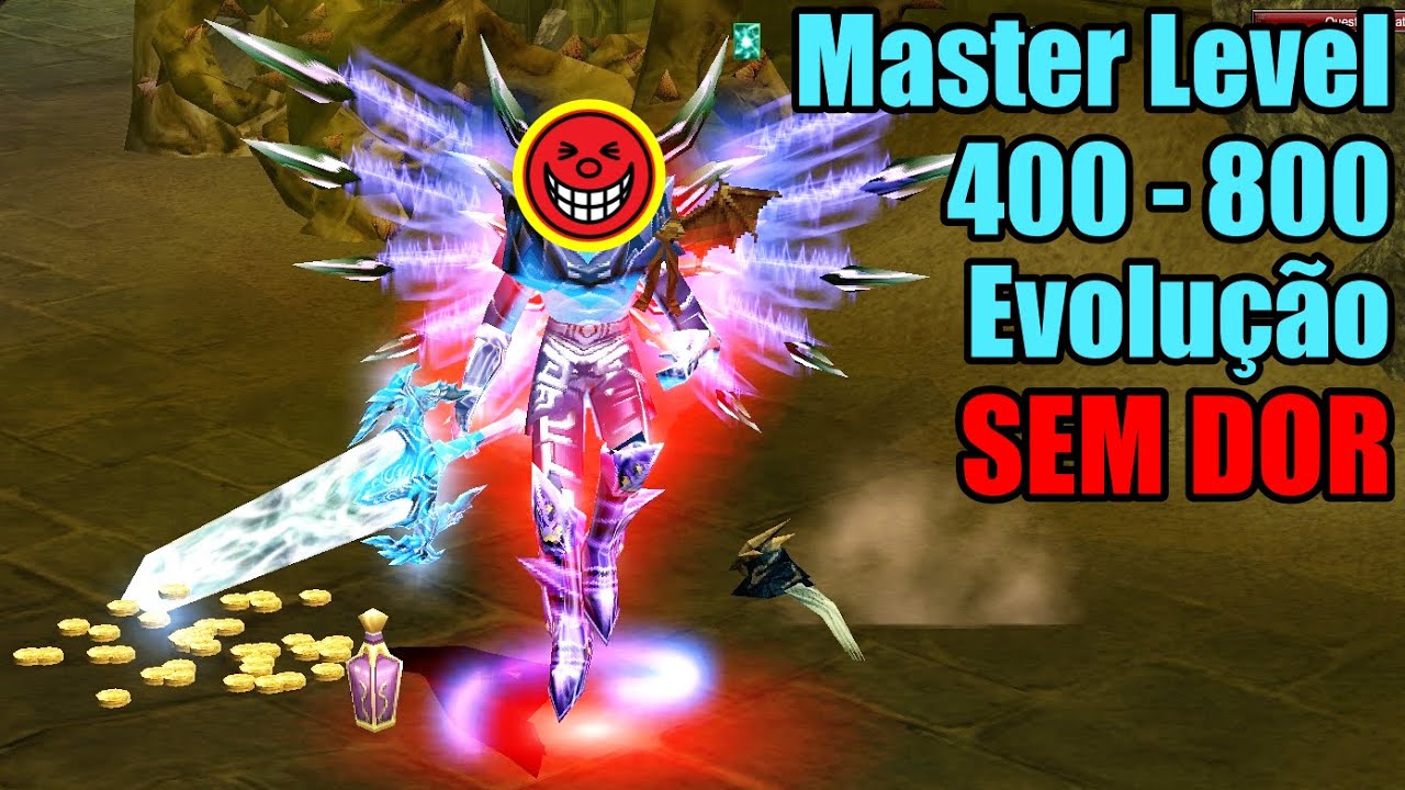 Guia Master Level 400 a 800 com sMG Mu Online
