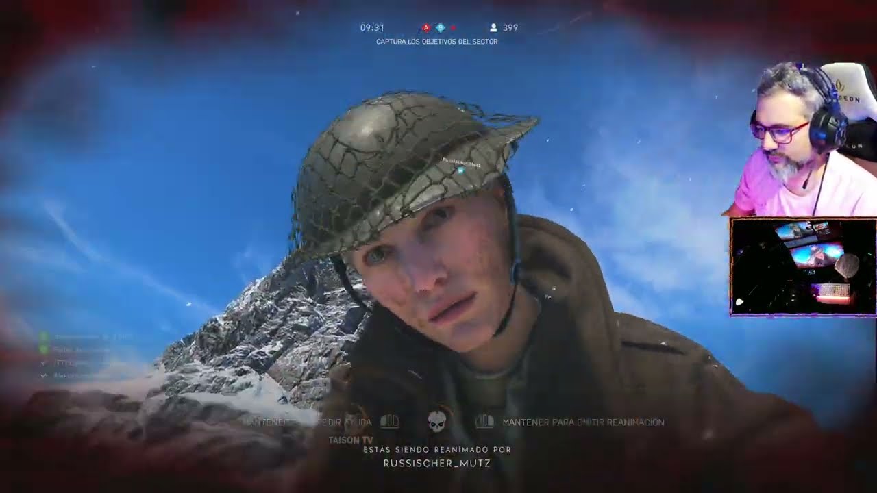 Avance Hardcore en Fjell Battlefield V, así se juega a Sniper amigos +100 Bajas con un KD de 8 xD