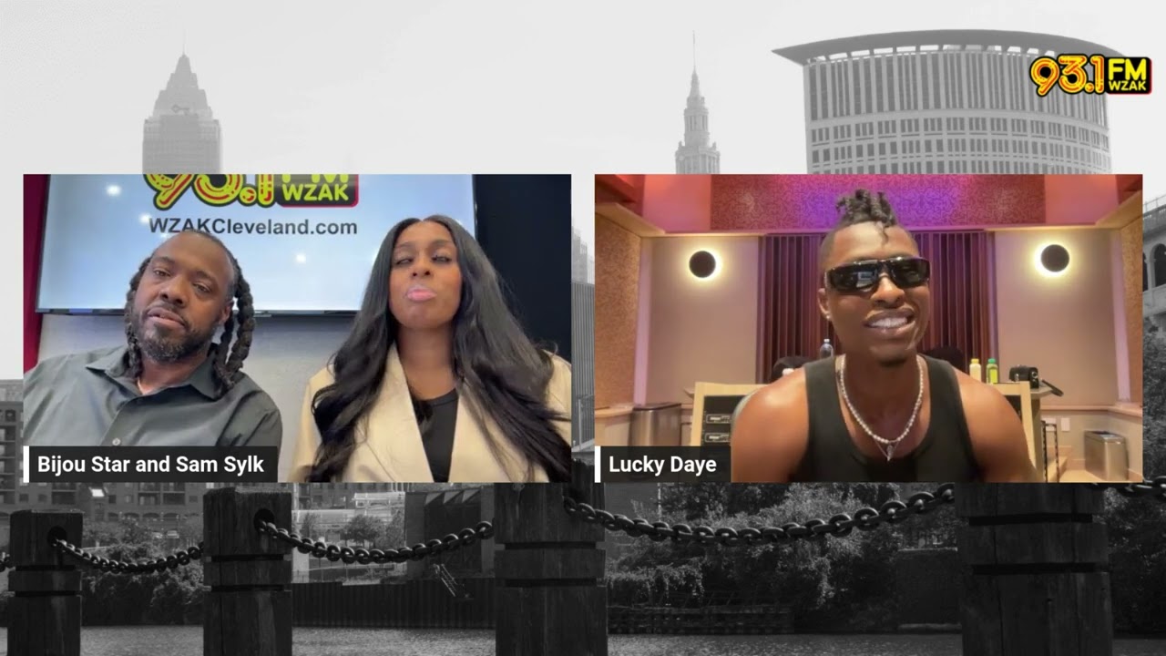 Lucky Daye Interview w/Sam Sylk & Bijou Star