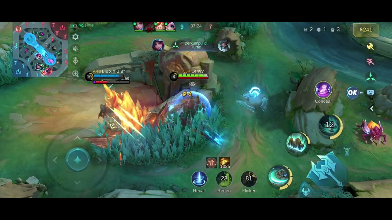 GAME PLAY GROCK ROAM ||  NATALIA JUNGLER MENGERIKAN 😱 - Mobile Legends