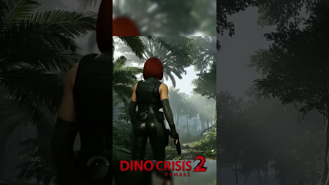 Dino Crisis 2 Remake with REAL Dinosaur Sounds!