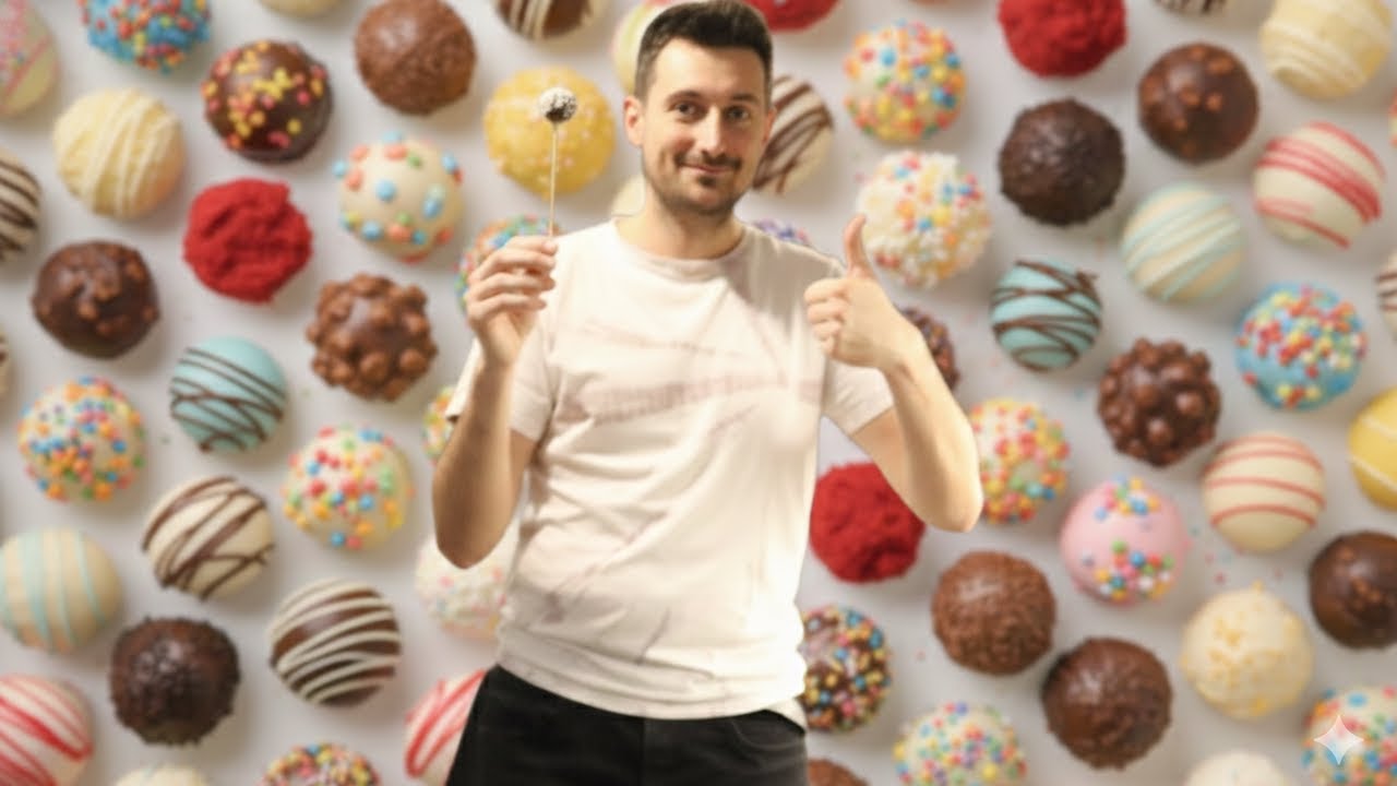 Cake pops na Sylwestra – szybkie, efektowne i mega czekoladowe!