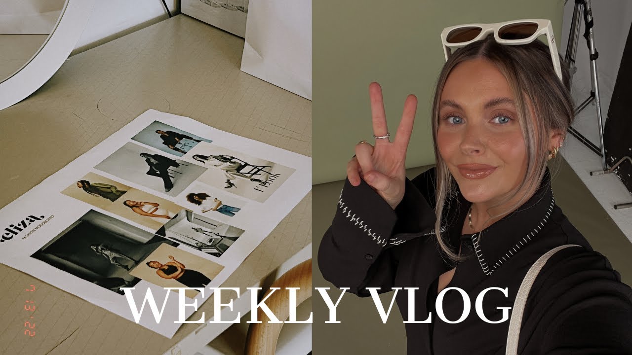 WEEKLY VLOG || ELIZA SHOOT DAY, H&M HAUL, DOG WALKS