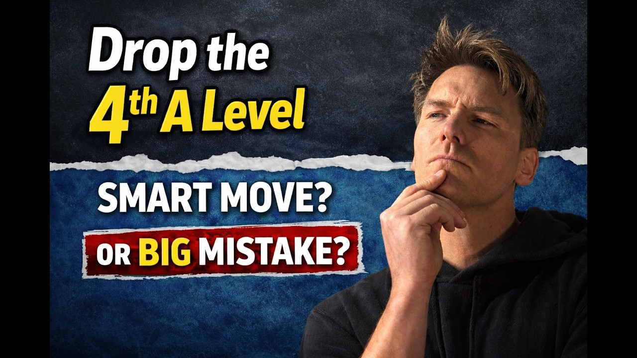 Dropping Your 4th A-Level: Smart Move or Big Mistake?