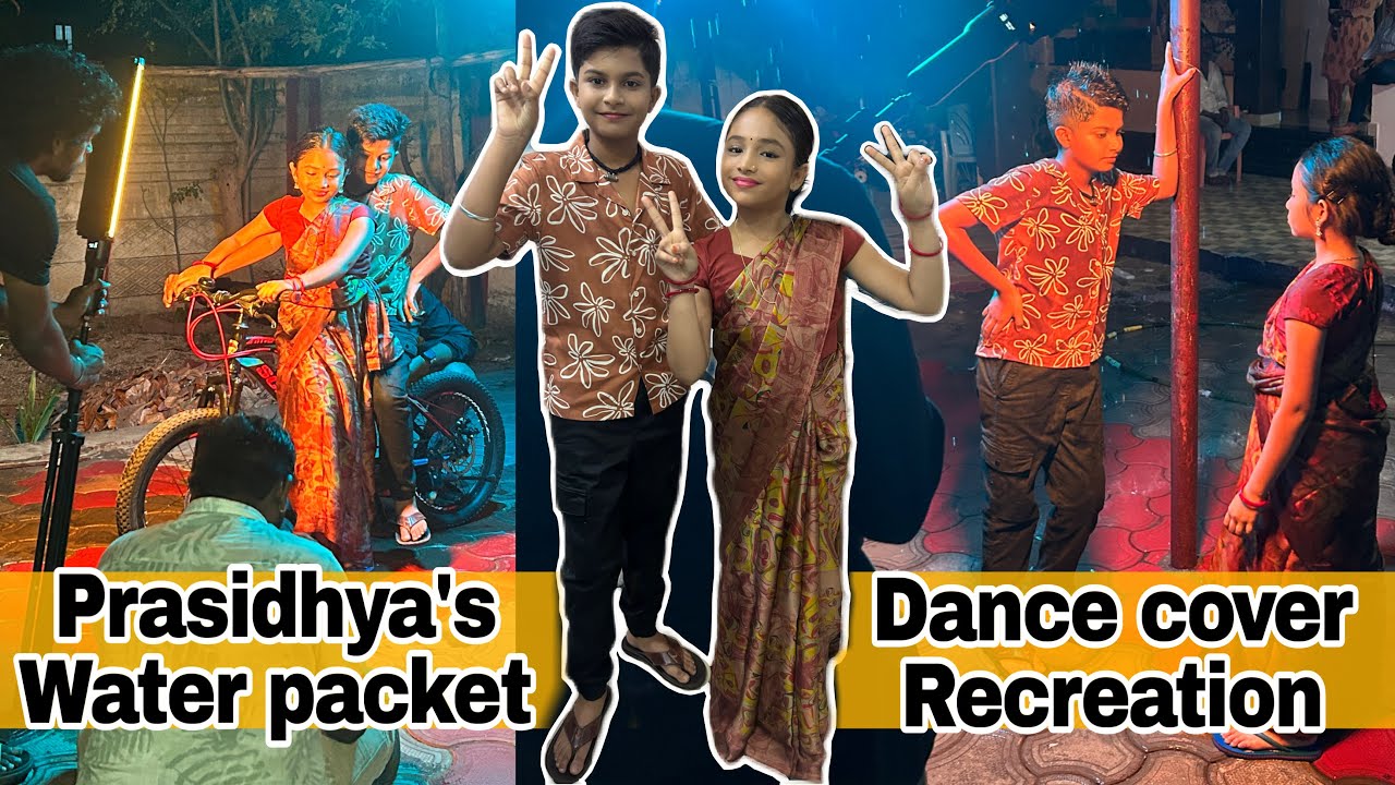 Recreating Water Pocket Cover Song Cinematic BTS💃🏻ரொம்ப Shy ஆகிட்டாங்க🤩First Shoot On Live Location❗