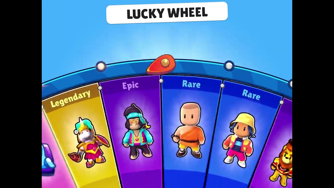 Day 6 of spinning a stumble guys lucky wheel