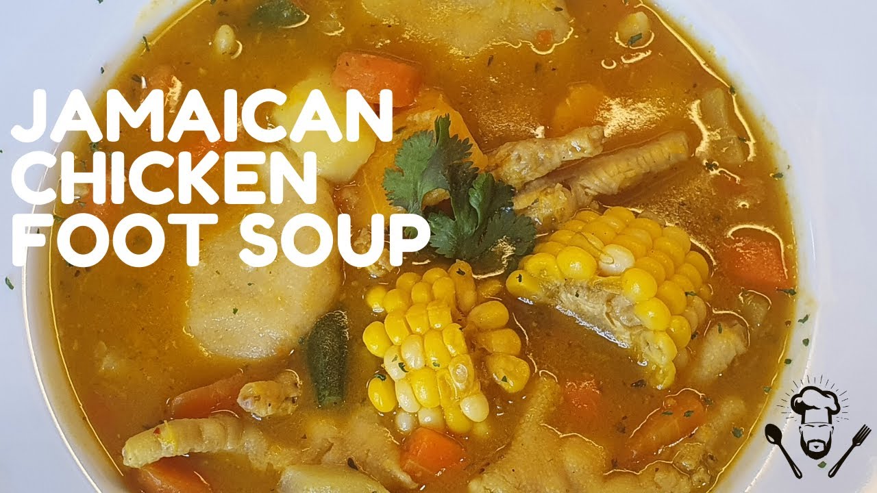 How to make  Chicken Foot Soup||Jamaican style || Cook And Inspire #jamaicanfood #Soup